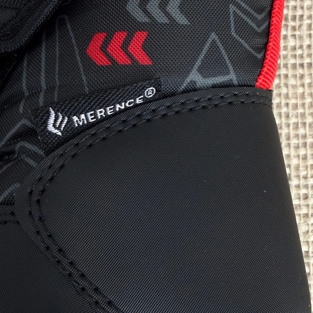 Merence Kids Black Red Faux Fur Lined Snow Boots Size EU 28‎ US 11 Toddler
